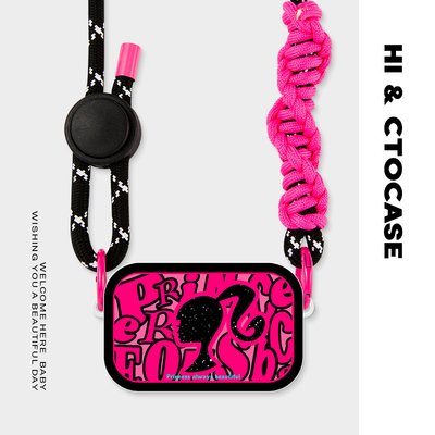 CTOCASE手机壳背夹挂绳镜面波浪