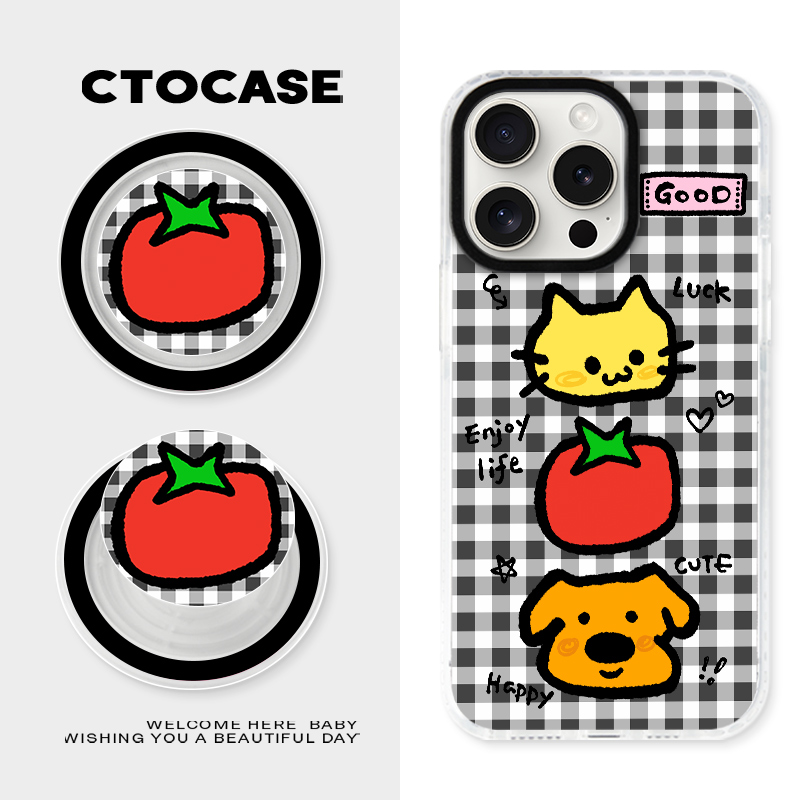 CTOCASE苹果磁吸壳气囊支架创意