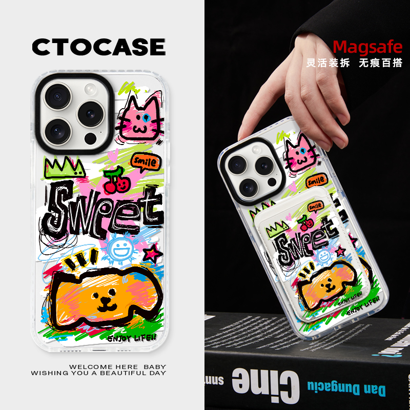 CTOCASE苹果磁吸壳身份证卡包