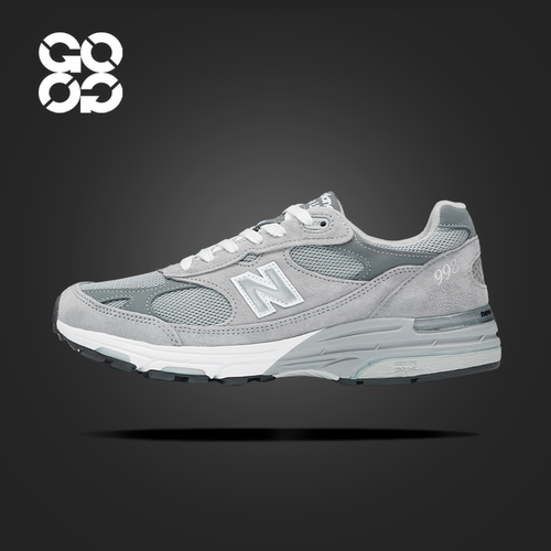 GOGO球鞋 New Balance NB 993舒适低帮休闲通勤跑步鞋灰色MR993GL