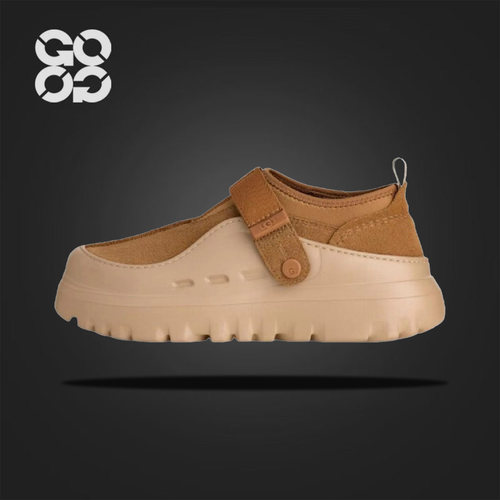 UGG PeakMod Lowcut 牛剖层革生活休闲 男女同款 栗色1171355-CHE
