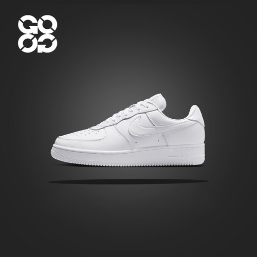 耐克AF1白低帮男子运动板鞋