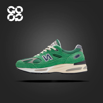 NEWBALANCE男子低帮991绿色球鞋
