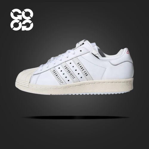 GOGO球鞋adidas originals Superstar 80s 80s HumanMade FY0730