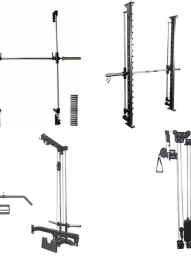 REP FORCE深蹲框架附件高低拉铝合金滑轮飞鸟组件定滑轮动滑轮组