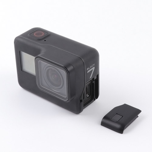 gopro hero7 Black 可替换侧盖侧开盖充电盖子 USB防尘数据盖子