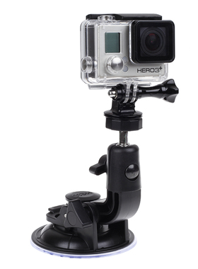 gopro hero8/7/6/5 4Session/配件 山狗小蚁摄像机车载汽车吸盘支