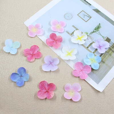 3D绣球花瓣手工DIY婚庆插花