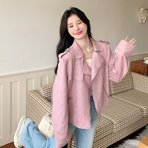 2026年秋季麂皮绒外套2C066-3007-P135-K188图片