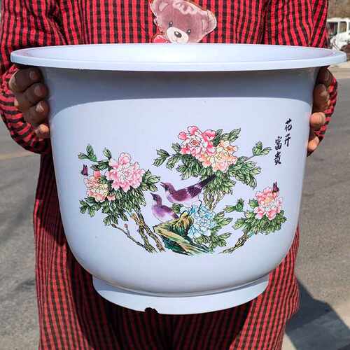 塑料花盆简约结实耐用