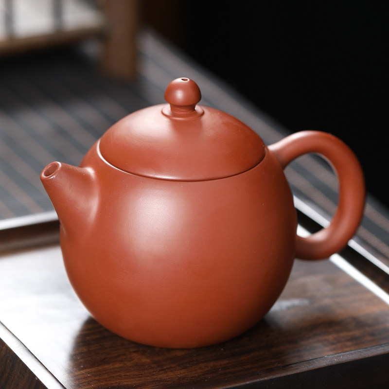 宜兴紫砂茶壶原矿大红袍龙蛋壶纯C手工泡茶壶中式送礼高档礼盒单,餐饮具,茶壶,淘宝优惠券,粉丝福利购,淘宝优惠卷