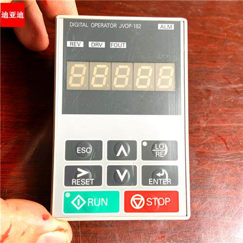 议价JVOP-182安川变频器A1000和E1000数码简易键盘操作面板怎么看?