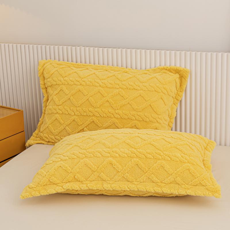 新款加厚保暖枕套双面枕头套