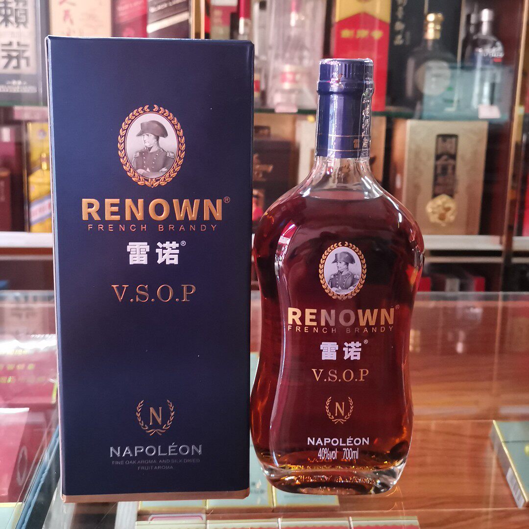 雷诺拿破仑vsop白兰地洋酒40度700毫升*1瓶装