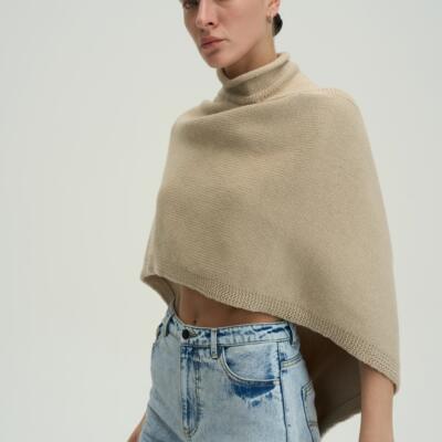 小高领不规则MIND百搭时尚