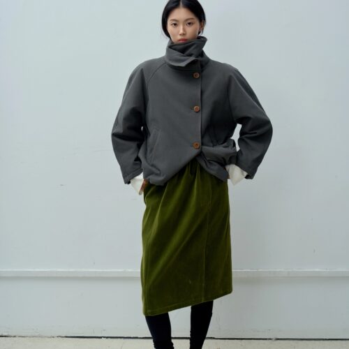 PIECE MIND【当然是当同款】匹马棉高领宽松皮球裤棉服套装