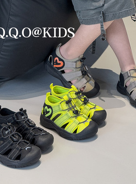 儿童凉鞋夏季溯溪沙滩鞋男童鞋子包头凉鞋透气运动登山鞋轻便休闲