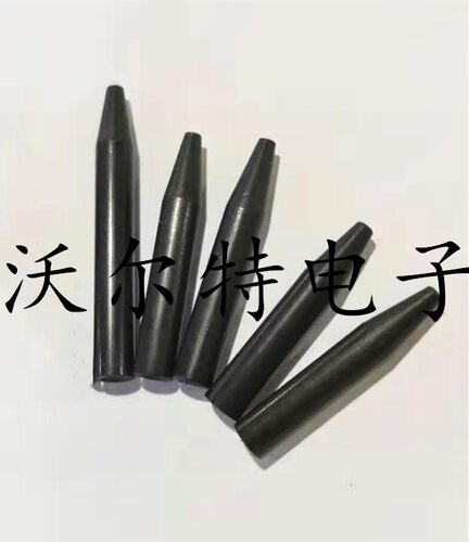 黑色防静电压棒6*70mm/6*80mm尼龙棒 一头M3牙一头尖压棒 固定柱