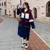 冬季新款拼色加厚服287-F2257-P185-K268，女装棉衣/棉服，浙宝287