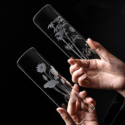 玻璃茶则套装禅意欢喜赏茶荷茶铲茶匙高档茶道六君子功夫茶具配件