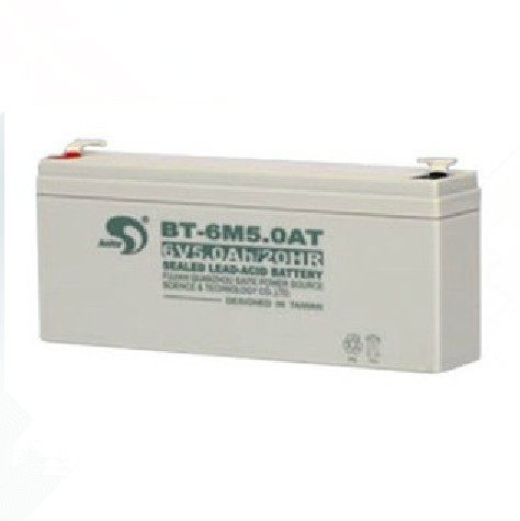 Taiwan Saite 6V5.0AH BT-6M5.0AC maintenance free lead-acid battery BT-6M5.0AT battery