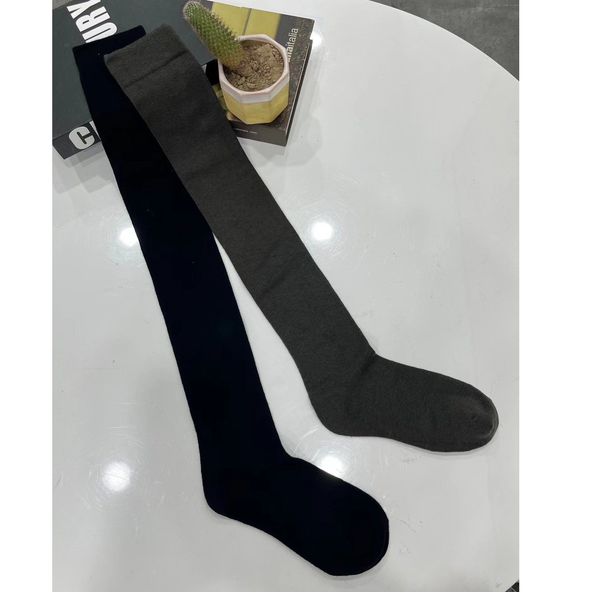 【雯雯推荐】过膝袜女秋冬羊.绒高筒过膝长袜大码护膝长筒袜,女士内衣/男士内衣/家居服,长筒袜,淘宝优惠券,粉丝福利购,淘宝优惠卷