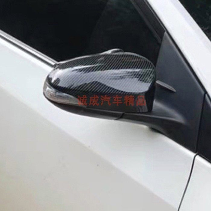 适用于12-17款第七代凯美瑞后视镜亮条装饰汽车倒车镜保护盖改装