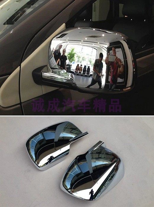 适用于09-16款道奇酷威后视镜罩菲跃倒车镜保护盖壳亮片装饰改装