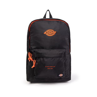 dickies男女同款休闲双肩背包时尚学生电脑包18L滑滑面料潮流书包