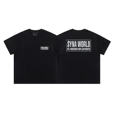 SynaWorld美式街头简约T恤