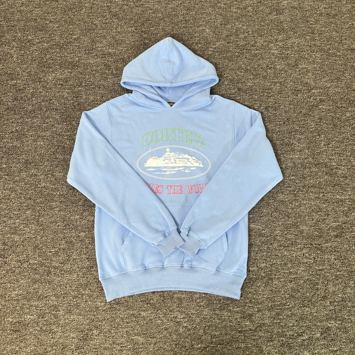 Cortiz恶魔岛印花连帽衫卫衣