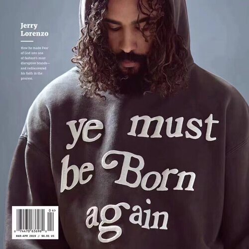CPFM YE MUST BE BORN AGAIN KANYE 侃爷宽松连帽卫衣男