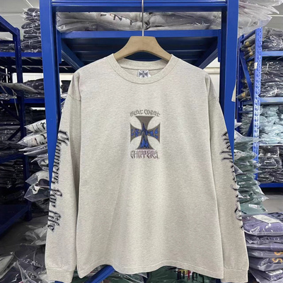 Weatweekend烟雾机车怀旧T恤衫