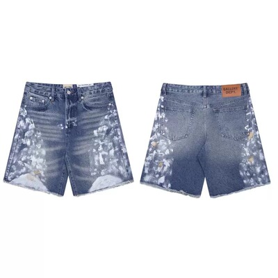 GalleryDept复古做旧水洗短裤