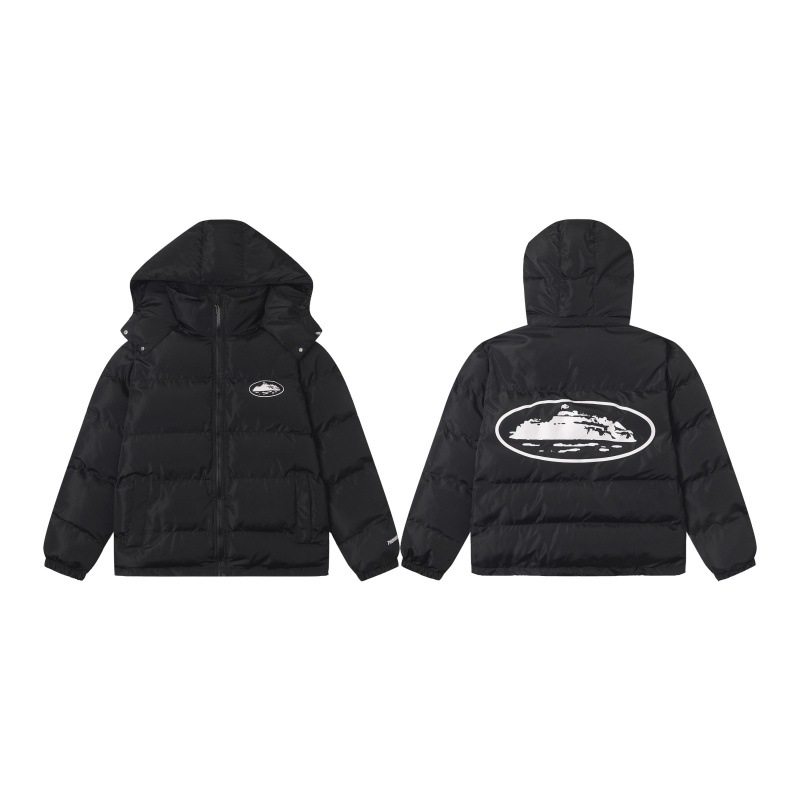 Corteiz美式街头加厚保暖棉服