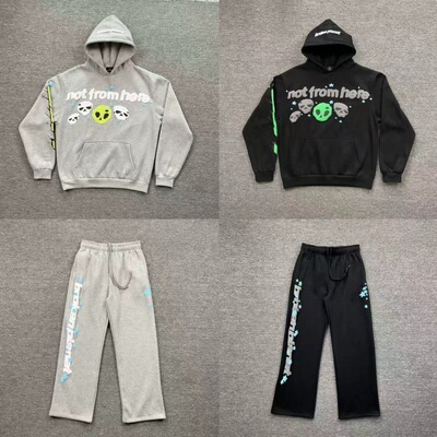 BrokenPlanet加绒卫衣套装