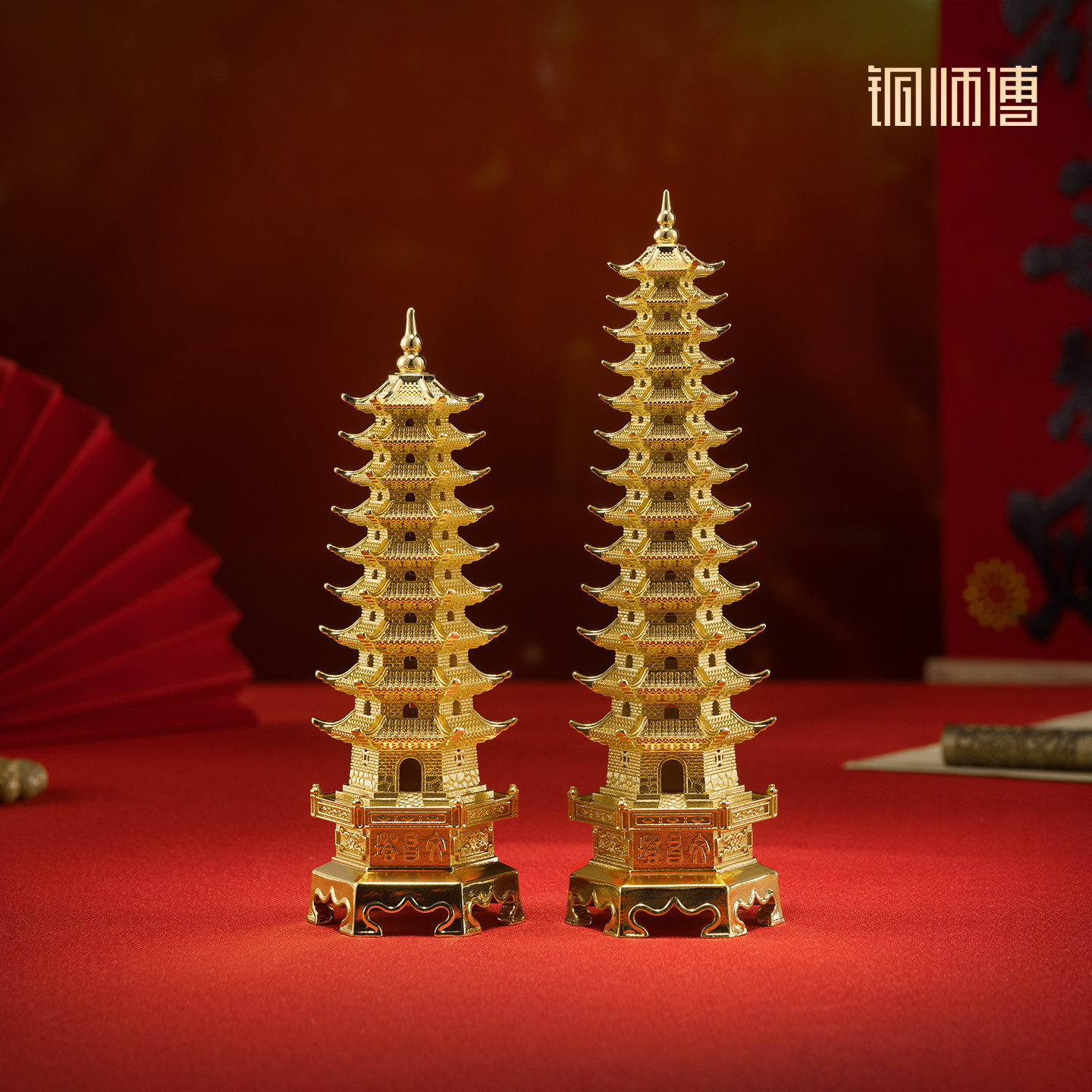 铜师傅《文昌塔》摆件图片