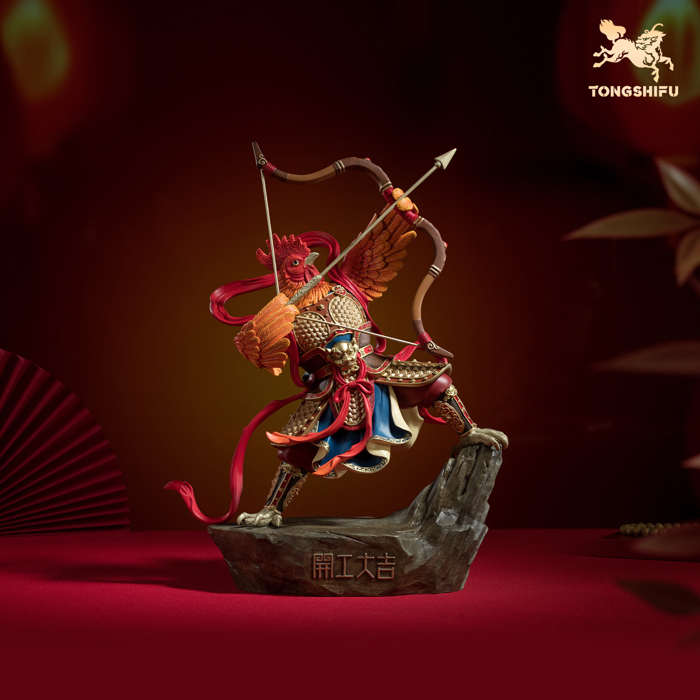 铜师傅《开工大吉》客厅桌面铜鸡摆件 家居装饰品 开业大吉礼物,家居饰品,桌面摆件,淘宝优惠券,粉丝福利购,淘宝优惠卷