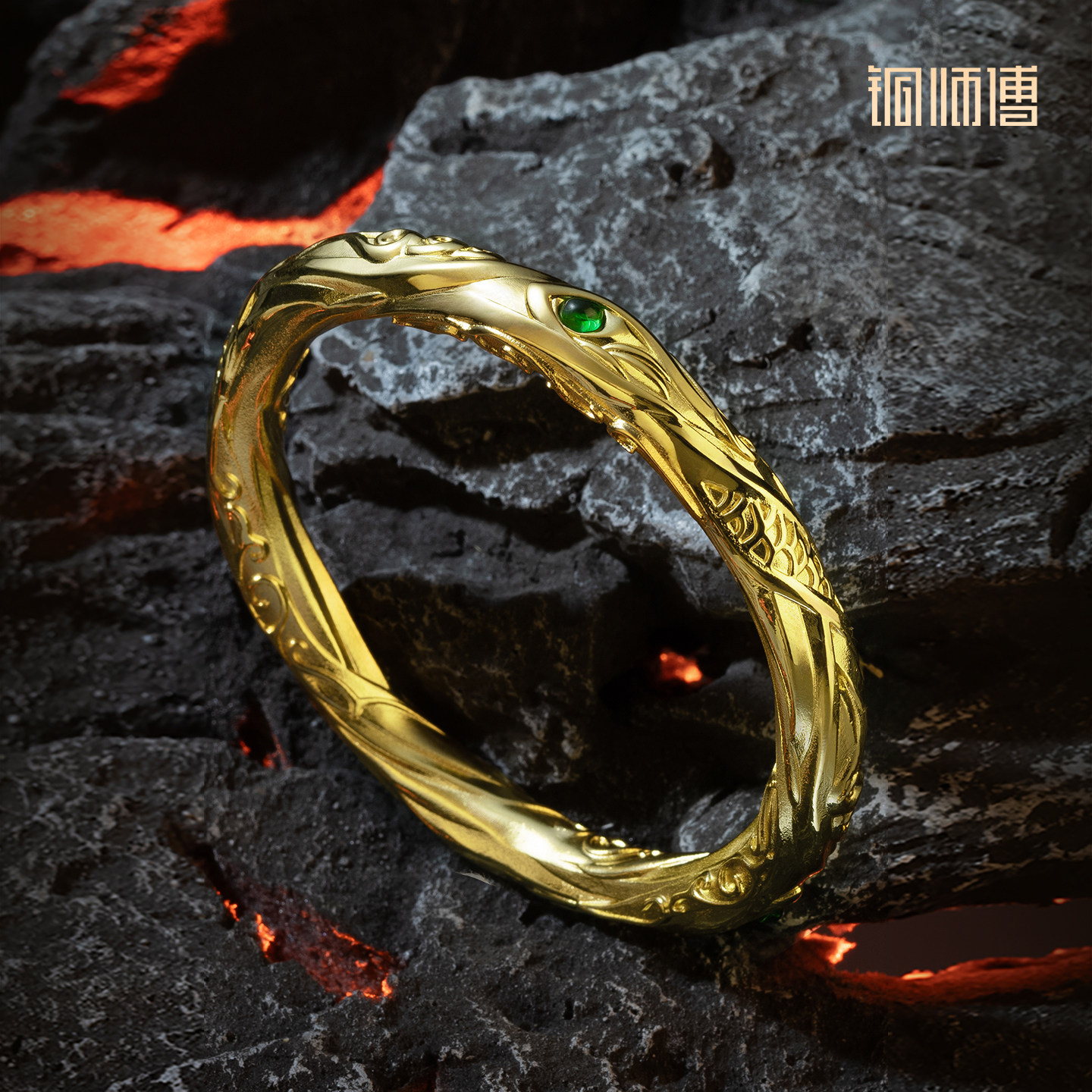 铜师傅《哪吒之魔童闹海》正版授权 乾坤圈 潮玩铜摆件 哪吒周边