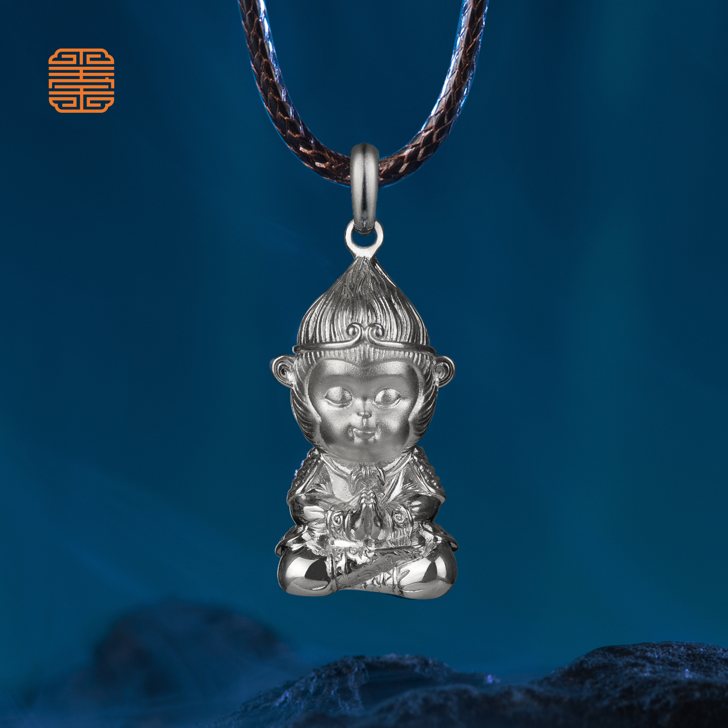 玺匠金铺《足银大圣》吊坠