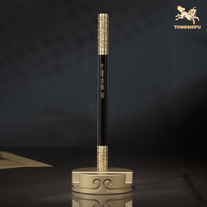 铜师傅《金箍棒笔》书房如意金箍棒笔齐天大圣孙悟空铜摆件工艺品