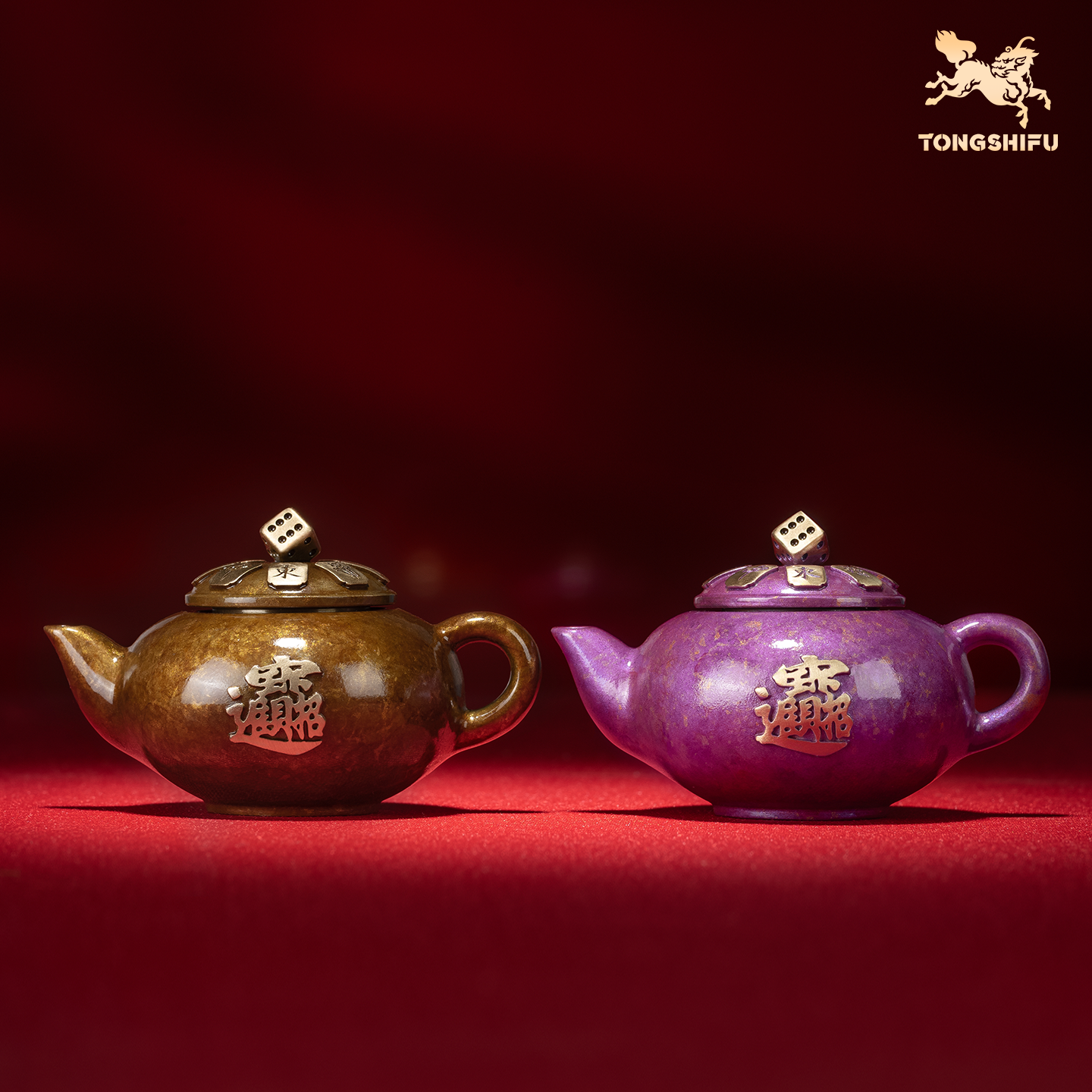 铜师傅《搓手成金》《紫气生金》