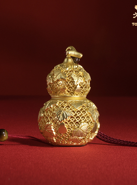 铜师傅《福禄万代》铜摆件