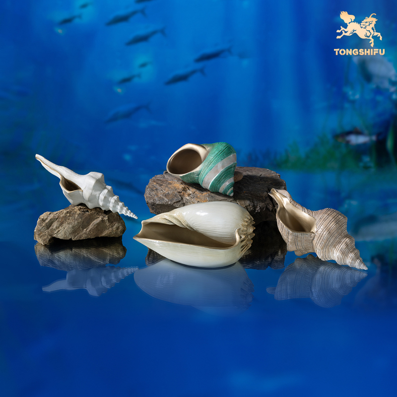 铜师傅全铜摆件海螺