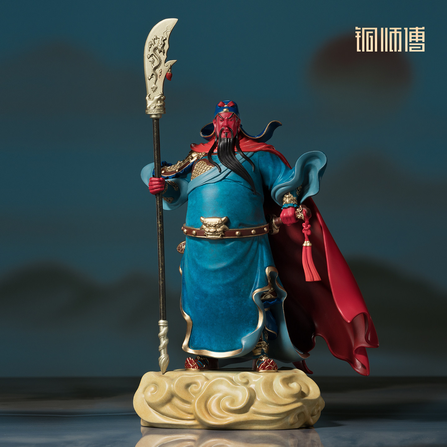 铜师傅《威震山河》铜摆件图片