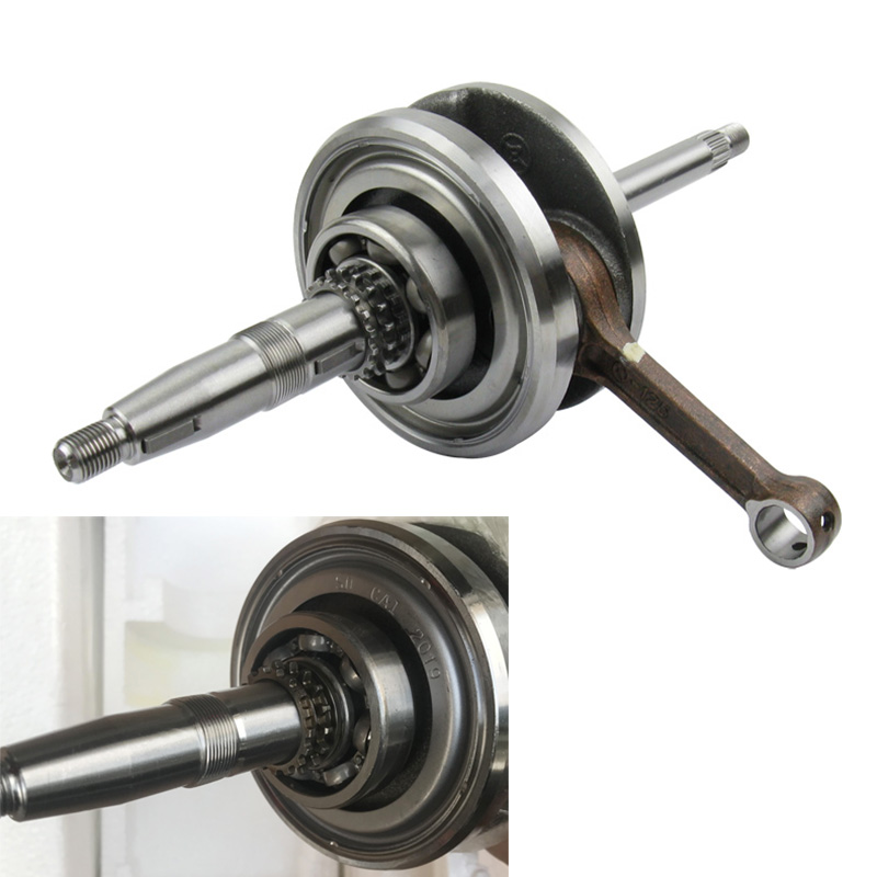 踏板车猎鹰巧格GY6 125连杆迅鹰女装车150cc摩托车鬼火曲轴总成