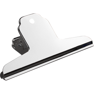 办公大夹子特大号燕尾夹文件会计固定器凭证装订票强力金属铁大号票尾反尾凤尾画板多功能试卷鱼尾蝴蝶长尾夹