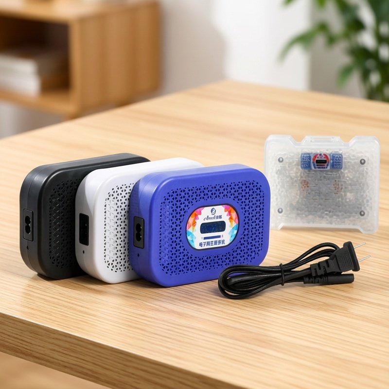 爱保电子吸湿卡电子再生干燥剂吸湿干燥盒充电防潮珠除湿吸湿珠吸湿器