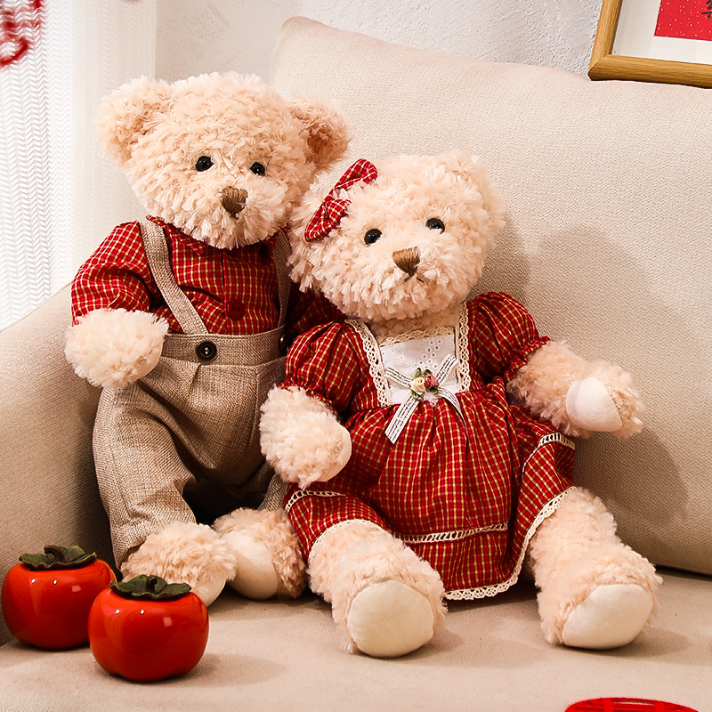 結婚壓床娃娃一對送新人公仔禮物