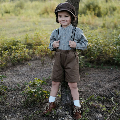 宽松棉麻长袖上衣thetree树法式